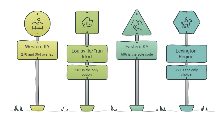 Area Codes of Kentucky